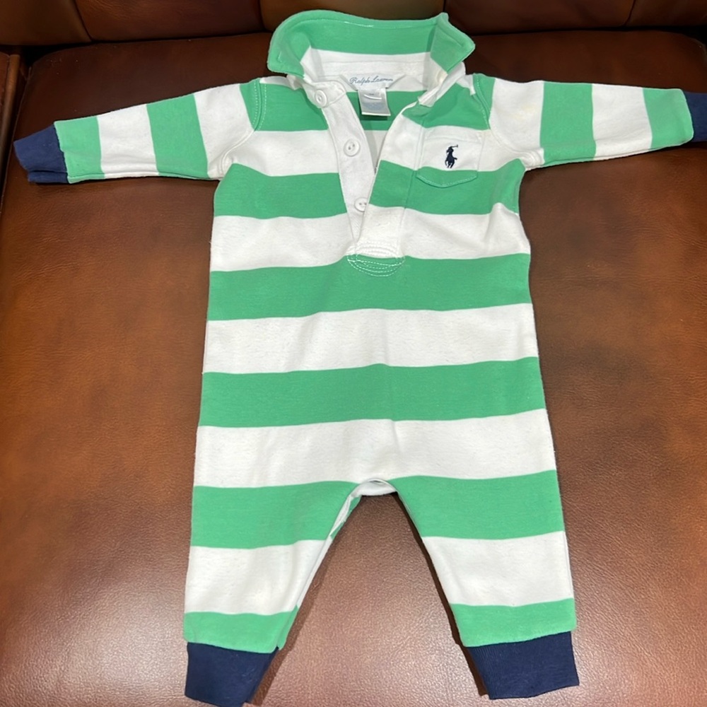 Polo Ralph Lauren Soft Cotton pocket Coverall NWOT - Picture 2 of 6